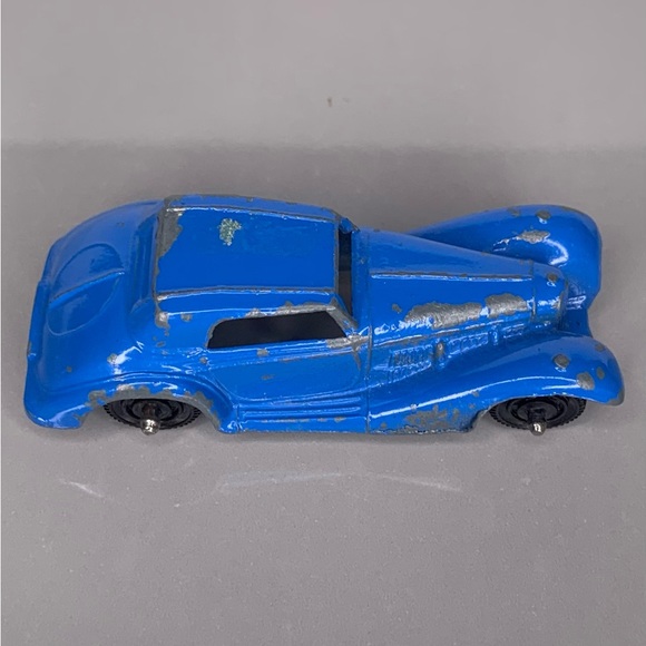 Tootsie Toy Mercedes Benz Coupe Blue - Picture 5 of 7